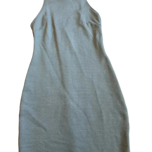 Lulus Blue Spaghetti Strap Bodycon Dress Stretch Low Back Size Medium Women's - Picture 4 of 11
